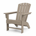 Adirondack Gartenstuhl Kunststoff Beige 80x80x93cm