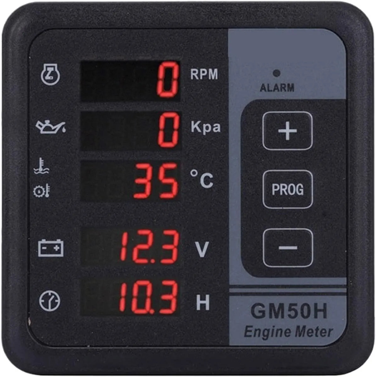 Generator, model GM50H, model BX50H, 1 stks GM50H Generator Controller Motor, Digitale Meter Diesel Generator Controlekast BX50H, Mechanische gasklep