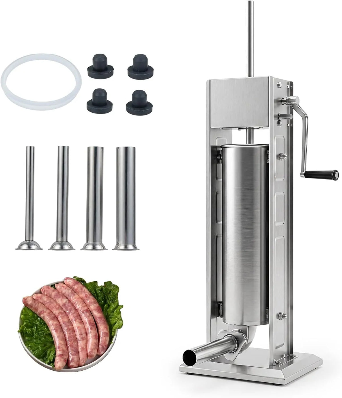 Machine, COSTWAY, RVS, worstvulmachine, 7 l