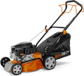 400 mm, Zelfrijdende grasmaaier, 400 mm maaibreedte. Grasmaaier, verbrandingsmotor 145cc 3KW OHV 4-takt. grasmaaier