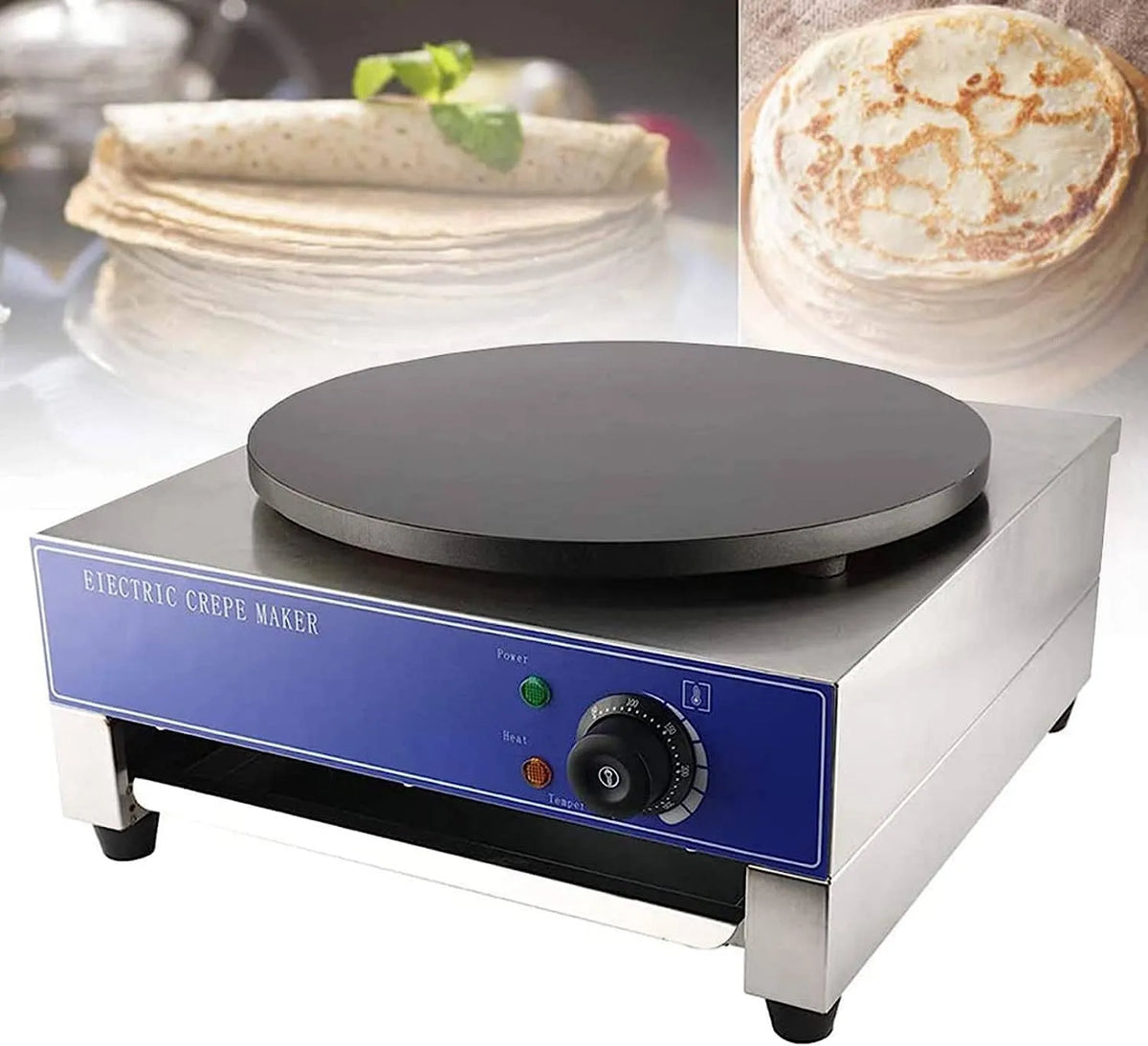 Machine met voor pannenkoeken, Elektrische pannenkoekenmaker