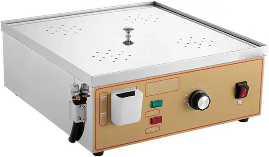 Voedselstomer, Stoomboot voor het koken van groenten, Roestvrijstalen U-buisverwarming Droogkookalarm, B