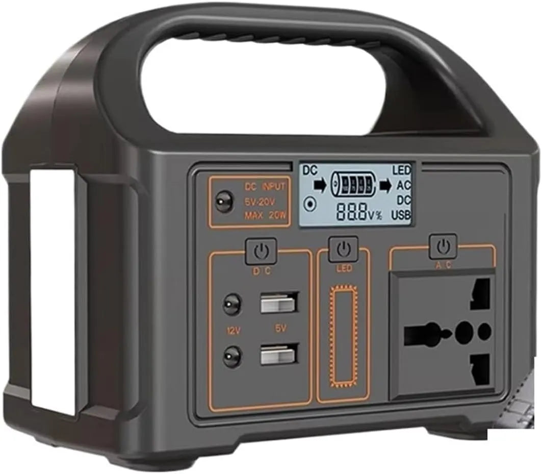 Generator, 461Wh, 100 W 300 W mobiele uitvoering van 500 W, voor Camping Ultralange Batterijduur 100 W Power