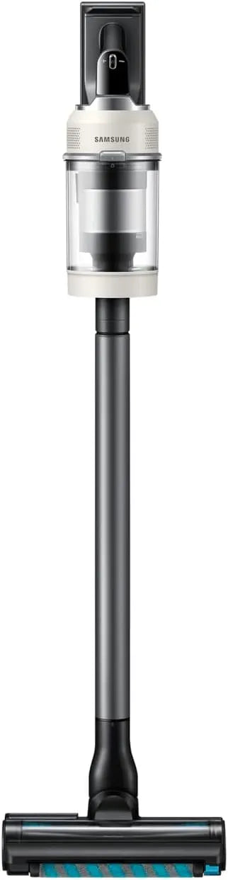 Stofzuiger, Samsung VS80F28DES/WA, tot 120 minuten looptijd, draadloze stofzuiger, Clean Station, beige, vermogen 280 W