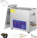 Ultrasoonreiniger met 2L, timer, 60 W, 240 W, 100 W, 300 W, 0-30 minuten en 0-80 °C