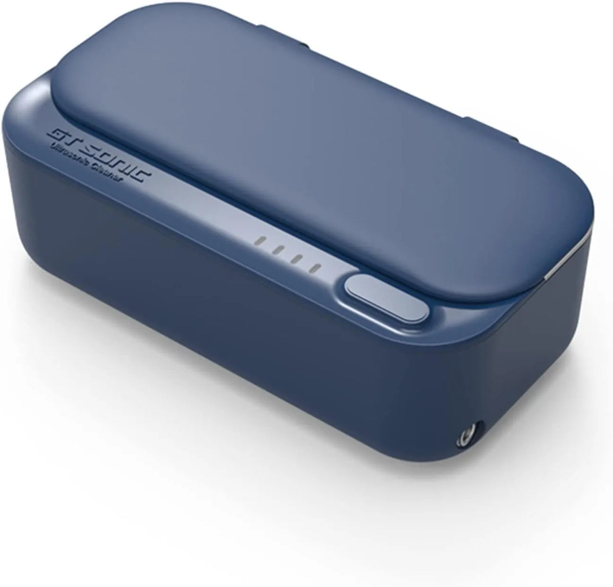 Ultrasoonreiniger, 430 ml ultrasone cavitatiemachine kleur: donkerblauw, huishoudelijke brillenreiniger