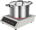 Kookplaat met 220 V, 50 kg, timer, 2,6 inch, 60-270 °C, 200-3500 W, 0-3 uur en 60 seconden