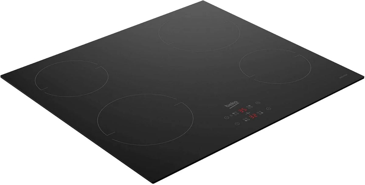 Beko, zwart, ingebouwde zone-inductiekookplaat