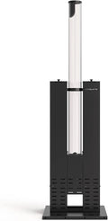 Kachel, 8,2 kW, capaciteit 3,6 kg, dekking tot 9 m2, rookvrij, zwart, duurzame materialen, pellets