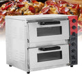 Inbouwoven met 16 Inch, Timer, 45 cm, 60 minuten, regelbare thermostaat en RVS