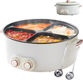 Four Raster Electric Stew Pot met 6l, 380 x 380 x 240mm, 2000 W, 6 minuten, 4kg, 500 W, 1000 W en regelbare thermostaat