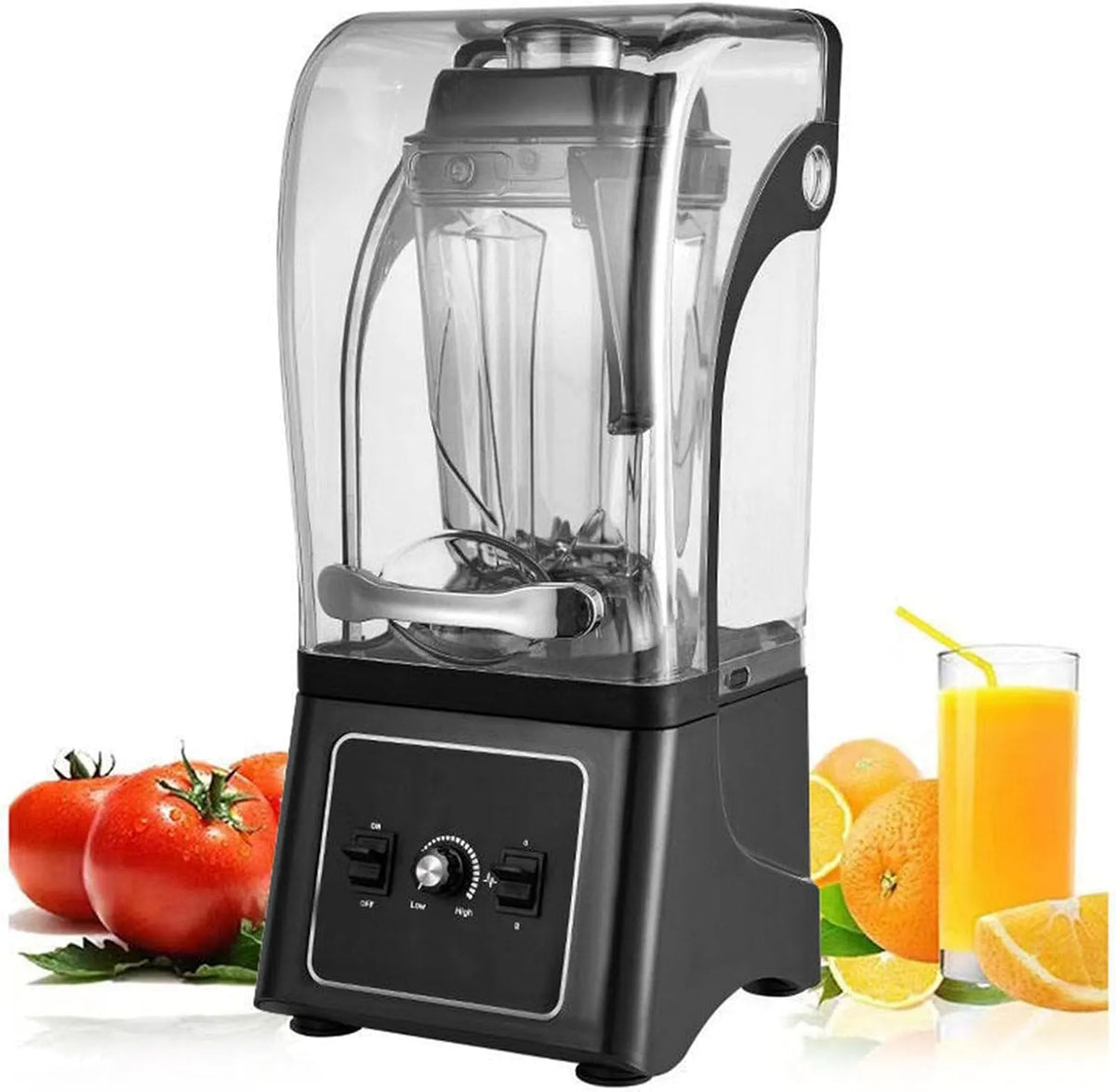 Blender, smoothie, puree, Professionele blender, blender 2500 ml met deksel voor het
