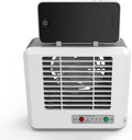 Mobiele airconditioner, Desktopruimtekoeler wit, gerichte luchtcirculatie