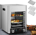 Barbecue, 1700 W elektrische binnengrillmachine voor rundvlees, verwarmingstemperatuur 800 °C, voor restaurant, rookloos RVS vlees zeevruchten BBQ