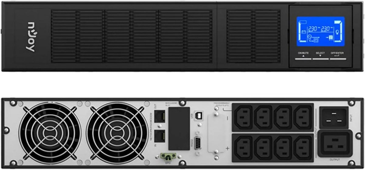 UPS-noodstroomvoorziening, RS232, USB, online UPS, 7 Ah, 50 Hz, 6 x 12 V