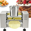 Commerciële crêpe machine met 20 cm, 53 x 35 x 35 cm, 2200 W, 60 seconden, 5 seconden en regelbare thermostaat