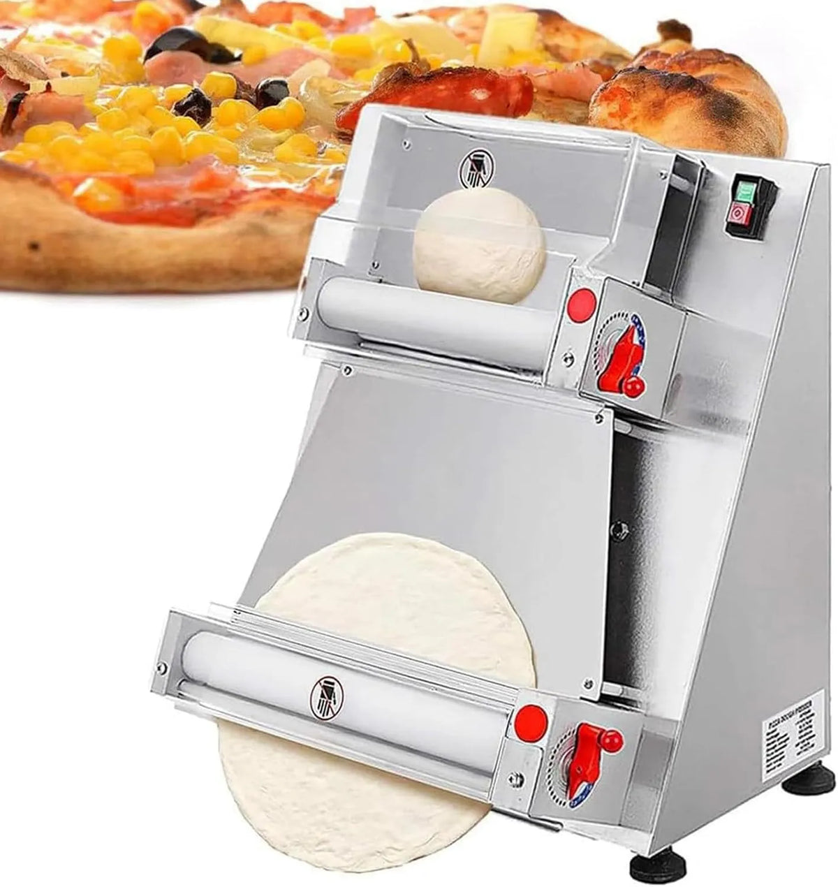 Machine, Pastei,12inchpizza, Elektrische Pizza Pers Maken Machine Pasta Maker, Taart, Tortilla's, 12/15 Inch