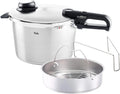 8 L, Fissler Vitavit Premium/snelkookpan 8 L, Ø 26 cm roestvrij stalen stoompan, 4 gaarstanden