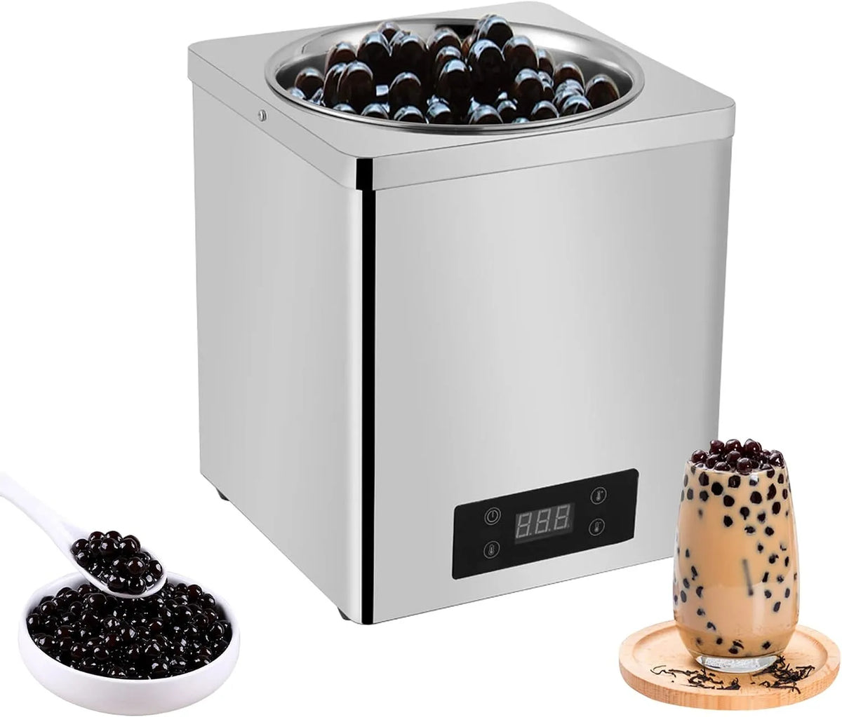 Warmte Behoud Machine met 600 W, 7L, regelbare thermostaat en RVS