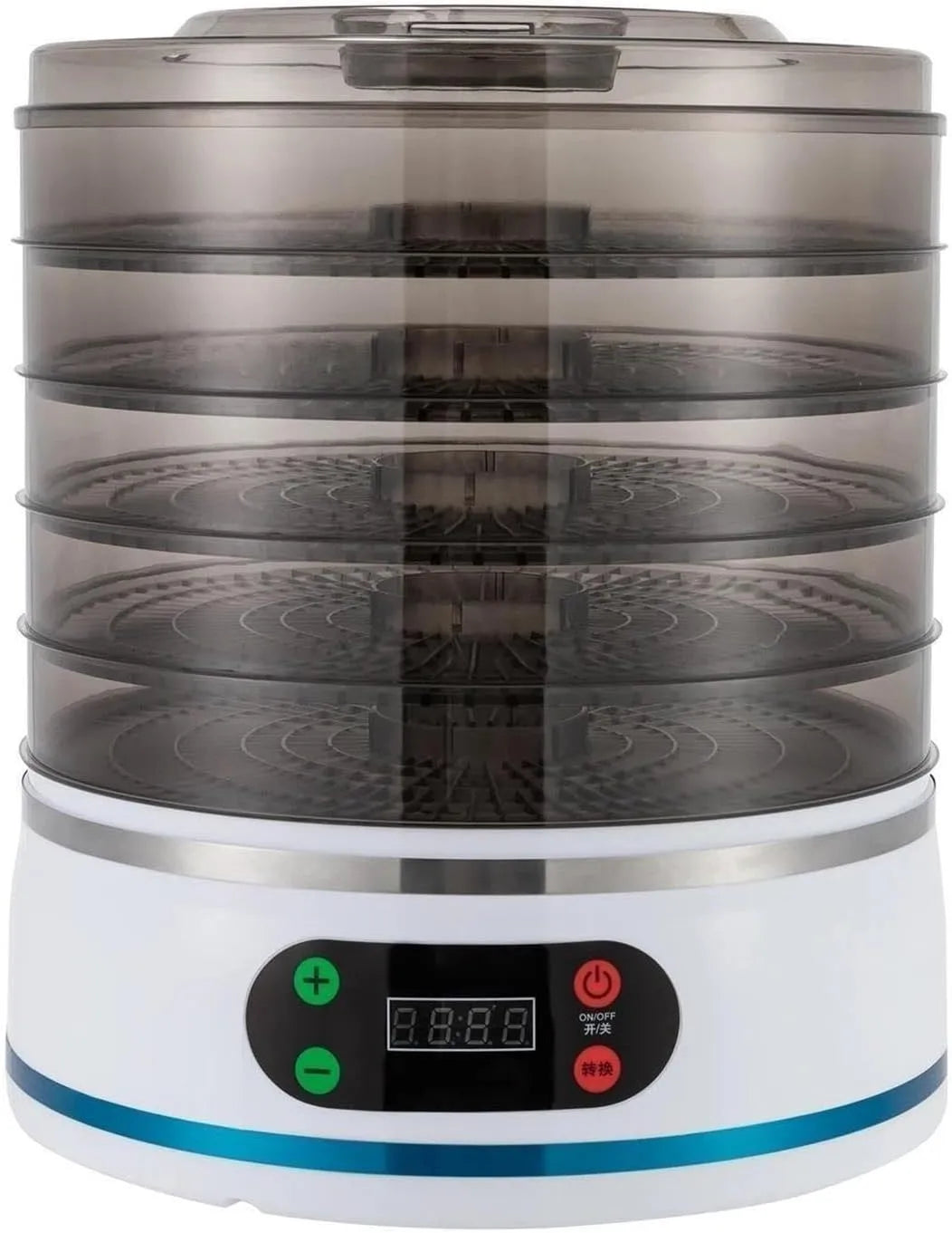 Droger, 28 x 32cm, 350 W, 35-70 °C, 1-72 uur, 40-50dB, 1-3 cm, Specificatie Materiaal: PP