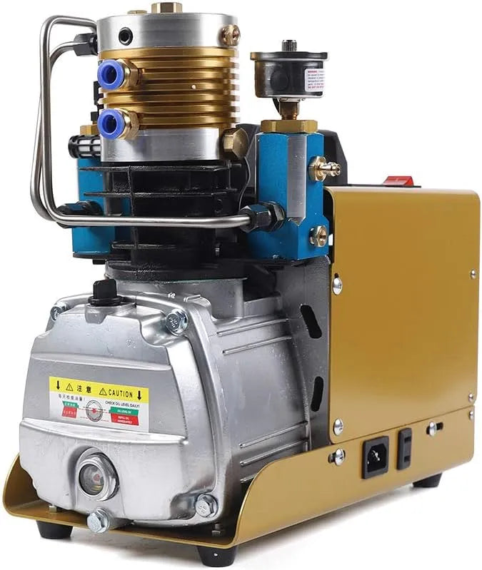 Pomp, luchtdichtheidstest enz. 12 liter, elektrische hogedrukluchtpomp, luchtcompressor, compressorpomp, Pcp, met waterreservoir-oliefilter