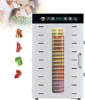 Droger met 1350 W, 1375 W, 15 inch, 28 mm, 1,1 inch, 24 uur, aanraakbediening en RVS