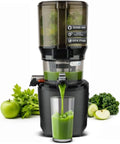 Kuvings AUTO10 Sapcentrifuge, capaciteit 3 l, langzaam en eenvoudige reiniging, zwart, 200 W motor, groenten en smoothies