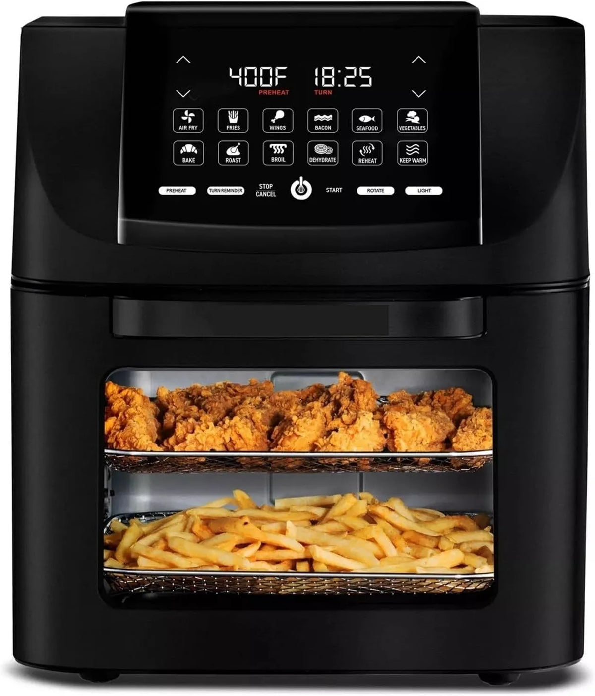 Airfryer, Voedingsbenodigdheden en gezinshulpen Slimme Airfryer Digitale, Airfryer Punt Airfryer Oven Elektrische koekenpan, Slimme assistent Geniet