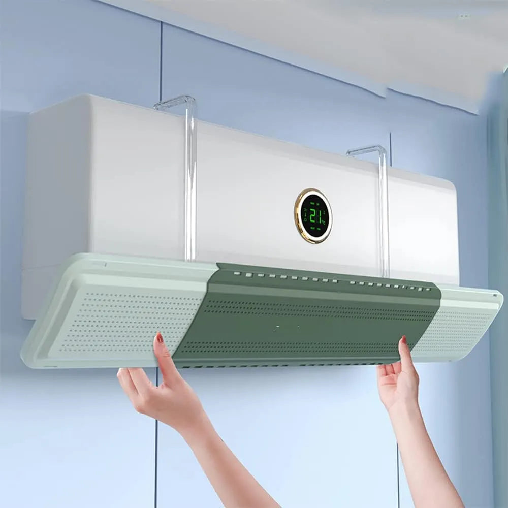 Mobiele airconditioner, en geen ponsen Geen schade aan, Luchtuitlaat Baffle Universele installatievrije winddeflector Non-stick