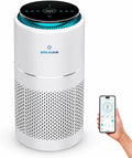 Luchtreiniger, HEPA H13, CADR 330m3/u, geluidsarm luchtreiniger met app bediening voor allergieën tot 40m2, pollen, rook en geuren
