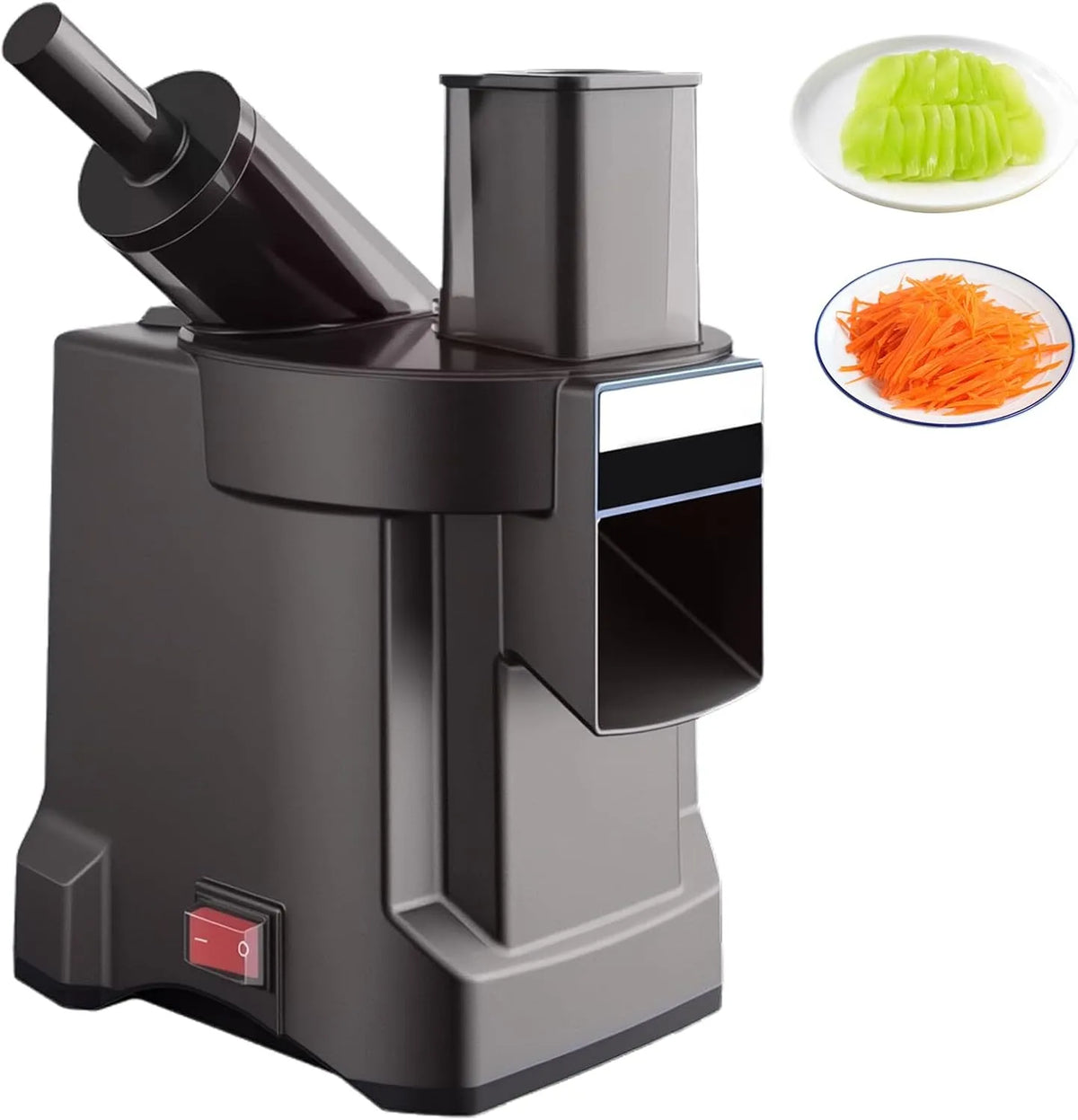 Machine met 3-in-1, 20,7 x 25 x 35 cm, 40 x 28 x 30cm, 13,7 inch, 100 W, RVS en zwart