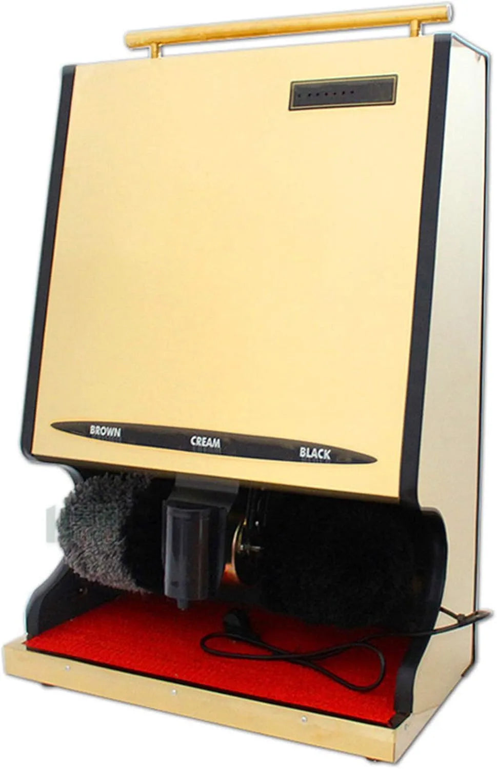 Machine G1 met elektrische schoenborstel, geschikt voor hotels, G1 zilver, Automatische inductie inductiemachine en banken enz., commerciële gebouwen