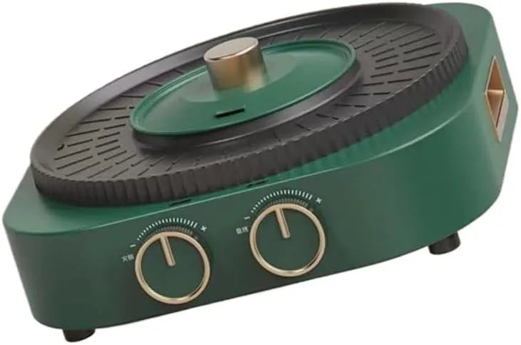 Slowcooker, multicooker machine grill barbecue maker machine, 3-pack Argento