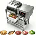 En marinade Machine met 45L, 74 x 46 x 85 cm, 32 x 38 x 34 cm, 350 W, 110-220 V, 3 standen en RVS