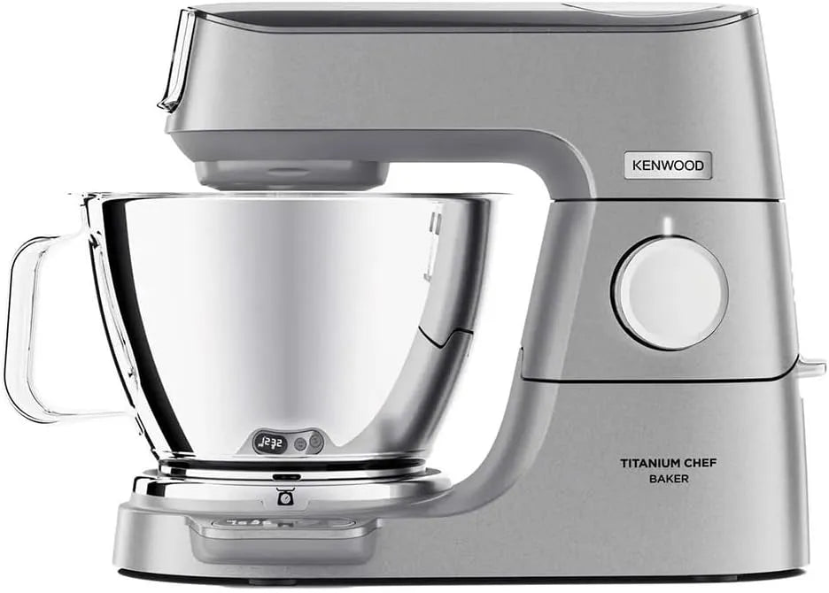 Kenwood Keukenmachine KVC85.004SI met 5l, 1.200 W en zilver, KENWOOD KVC85.004SI Titanium Chef Baker keukenmachine