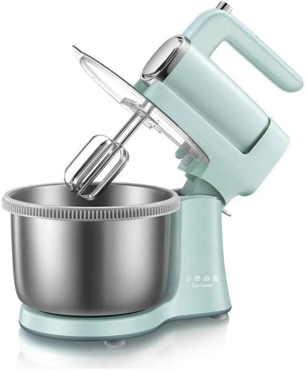 Robot, voor platte kloppers, Elektrische mixer/keukenrobot, kantelbare kop, deeghaak