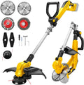DeWalt, Accu-grastrimmer, 5-in-1 borstelloze elektrische grastrimmer, tuin en struiken zonder accu, compatibel met Dewalt 20 V MAX accu, 180°