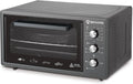 Inbouwoven met 320 °C, timer, 90 minuten, zwart en zilver, 48 liter
