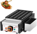 Machine met 23 x 20,5 x 2,5 cm, 23 x 43 x 14 cm, 3-5 minuten, 1,65 kW, 50-300 °C en RVS