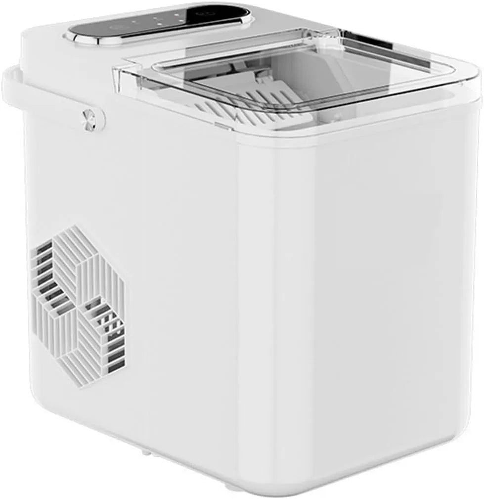Machine met draagbare ijsopslagbox, Draagbare ijsmachine voor op het aanrecht met schep
