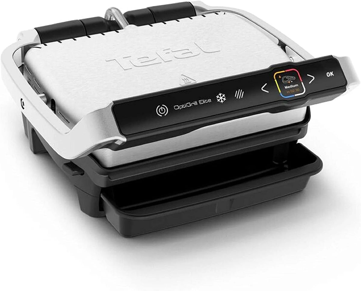 Tefal Optigrill Elite GC750D12 met 2000 W en rood