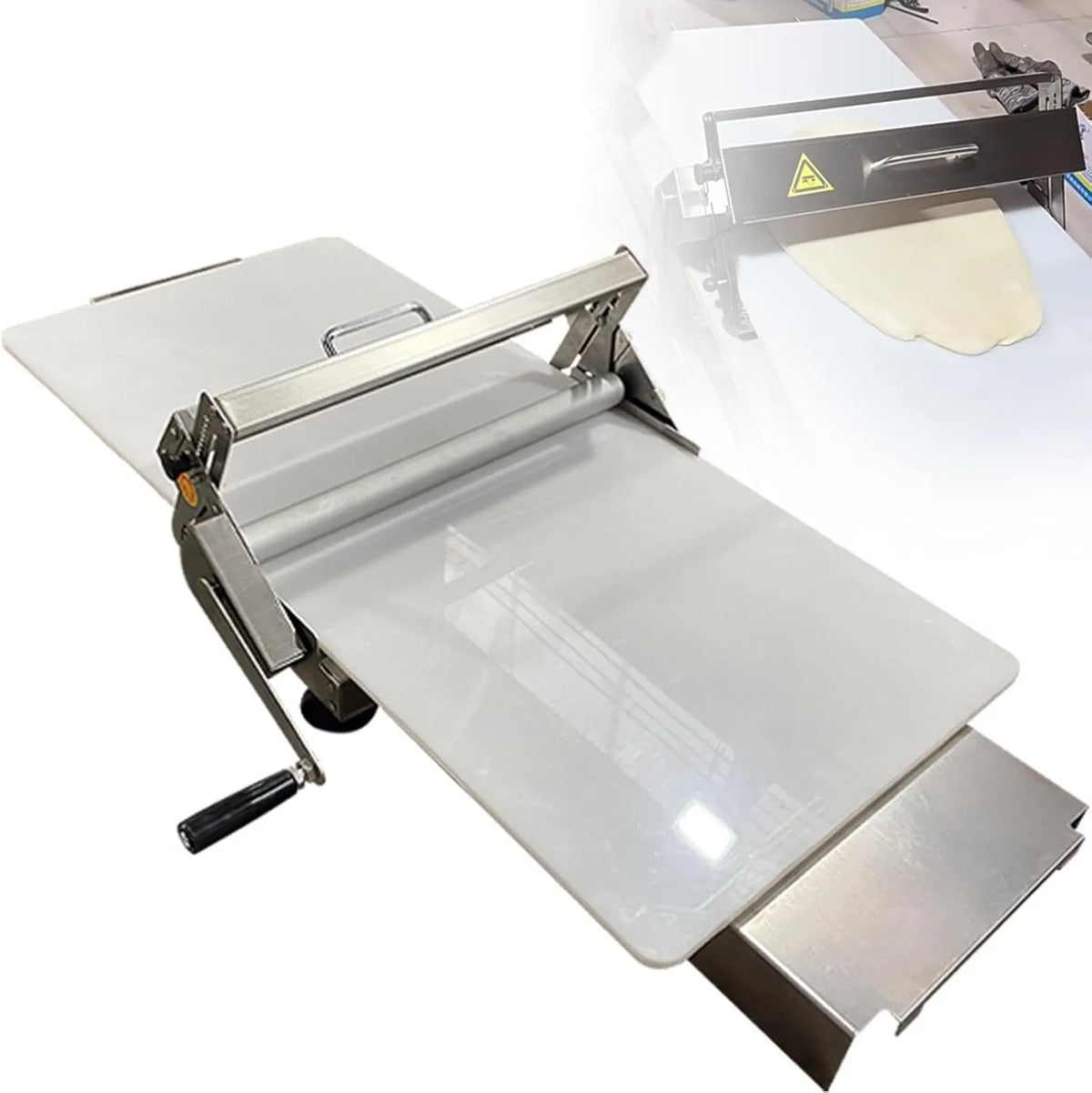 Handdeeg Sheeter Machine met 10 seconden, 27 mm, 1030 mm, 580 mm, 270 mm, 300 mm, 470 mm en 110 mm