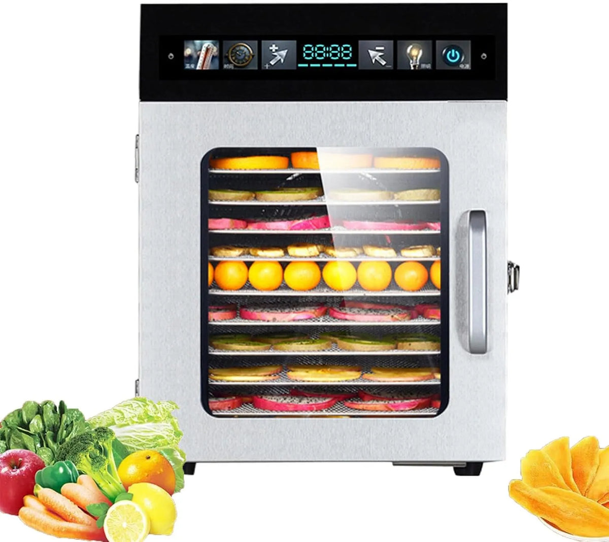 Machine met 0-24 Uur, 28mm, 11 inch, 15 inch, 400 W, 1000 W, aanraakbediening en RVS