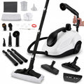 Stoomreiniger met 2000 W, 1600 ml, 8 minuten, 50 minuten, 500 cm, 144 cm, digitaal display en waterreservoir