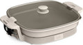 Bella Make & Take XL Elektrische koekenpan met 14 inch, 200°C en aluminium