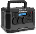 Mecafer Energiestation PW3600 batterij 1270 W/h 3600 W met omvormerfunctie PW3600 met 1270 W en 3600 W