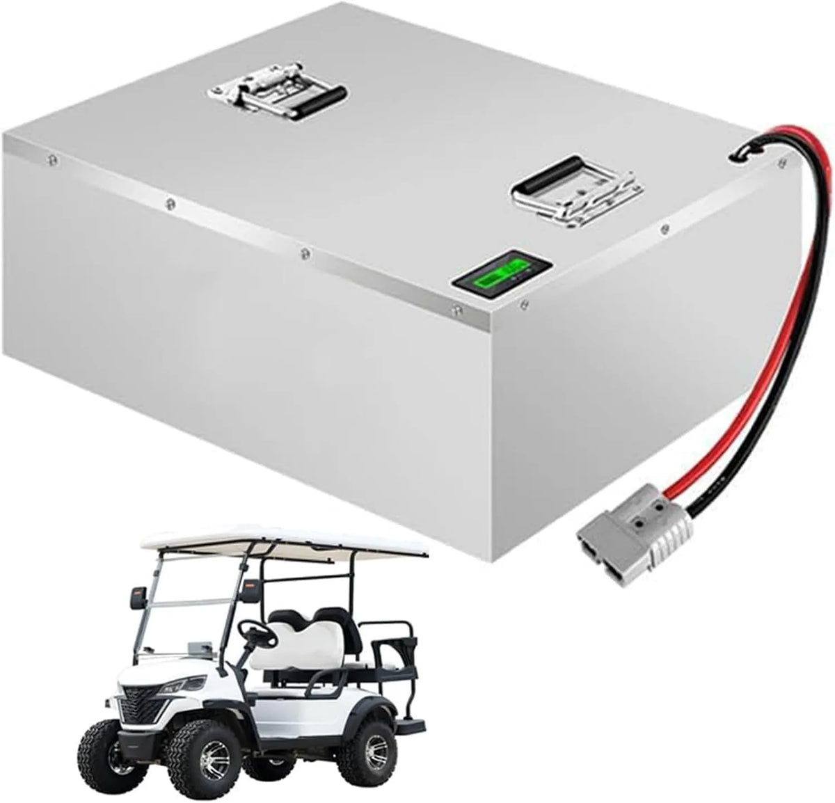 W-motor met lader, LiFePO4-batterij, 24V, 100Ah, 200Ah, 300Ah, 400Ah, 500Ah, 0-5000 W