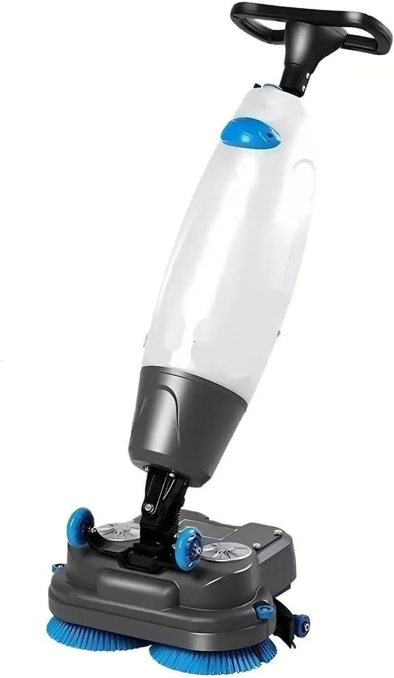 Vloerschrobmachine, Draadloze elektrische, 360° rotatie, 12916 sqft, 360 RPM motor wit, op batterijen werkende multifunctionele vloerpolijstmachine