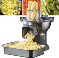 Elektrische veegmachine, Groentesnijder/snijmachine, knoflook, elektrische voedselsnijder., geschikt voor ingrediënten zoals uien, wortelen
