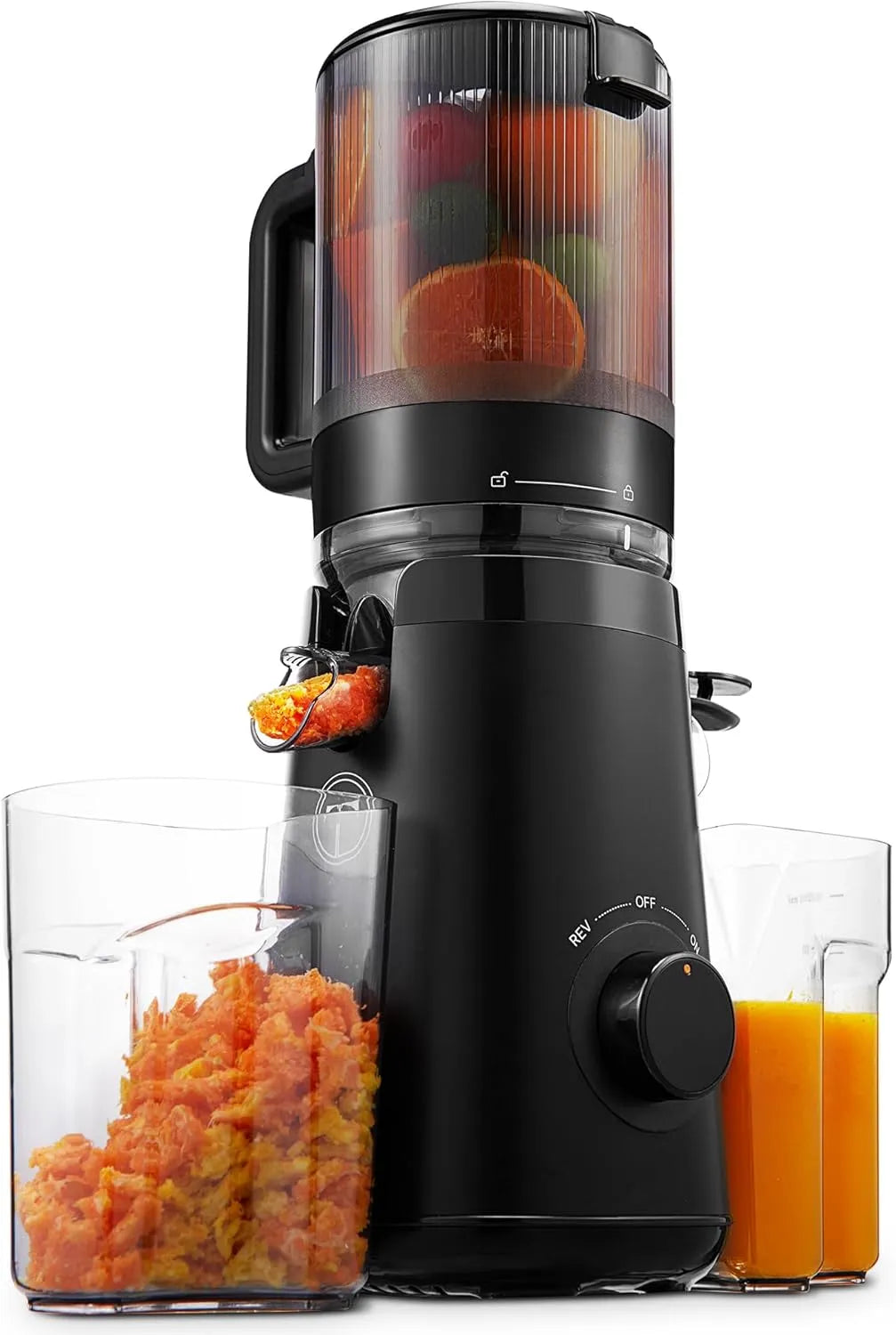 TUUMIIST Sapcentrifuge met extra groot vulkanaal van 13,5 cm met 13,5 cm, 135MM en 5 minuten